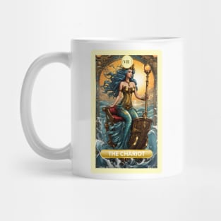 The Chariot Card From the Light Mermaid Tarot Deck Mug